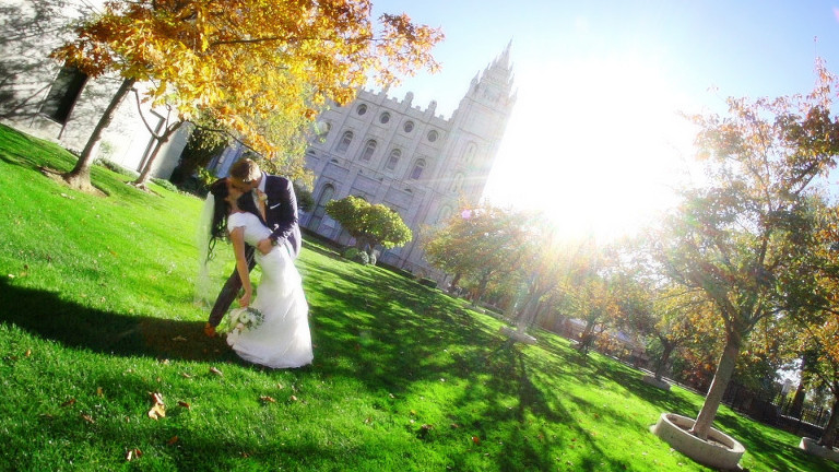 Wedding Highlight at the SLC Temple