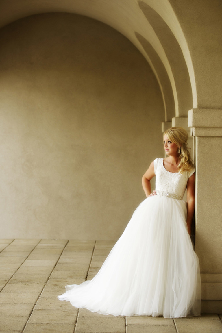 Utah Bridal Pictures sassy wedding dress