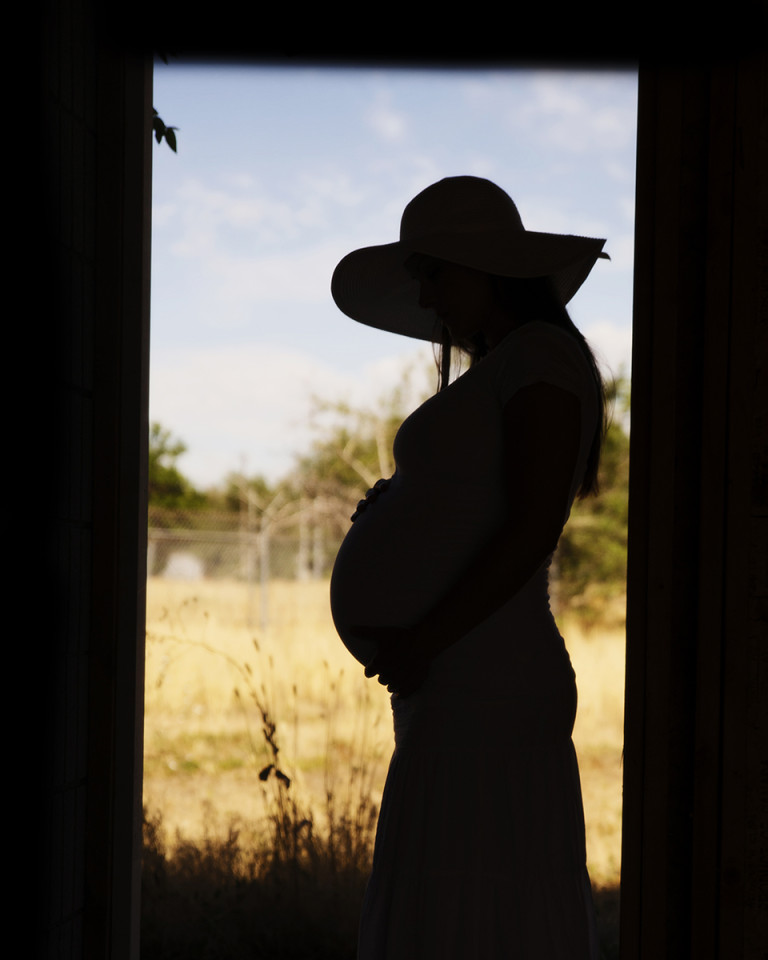 Maternity Pictures silhouette