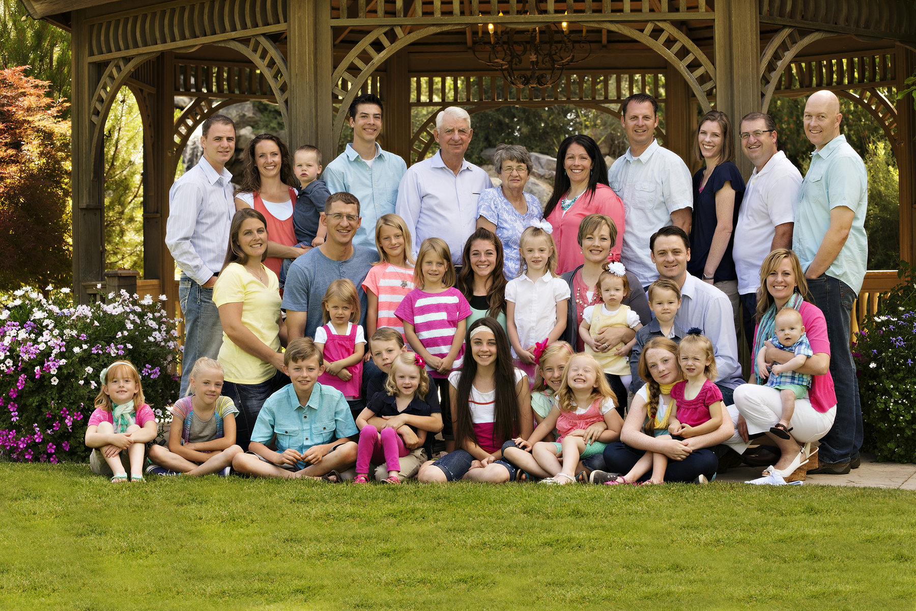 Utah Big Family Photos Thanksgiving point