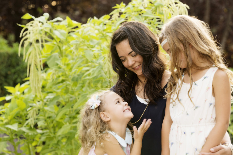 Utah Family Photos mother daughters spring happy