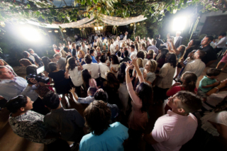 Dance Party at a wedding